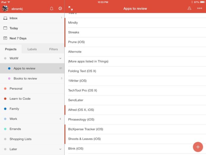 todoist for mac reviews