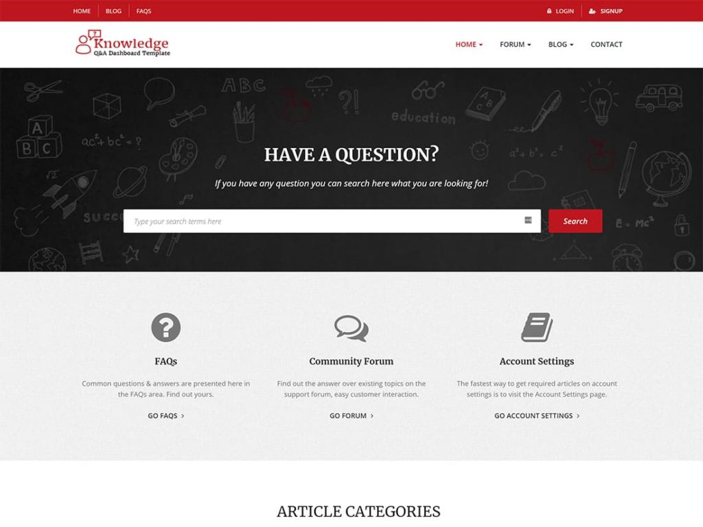 Question & Answer WordPress Themes