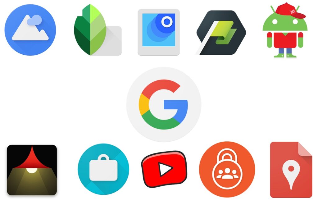 Hidden Google Apps