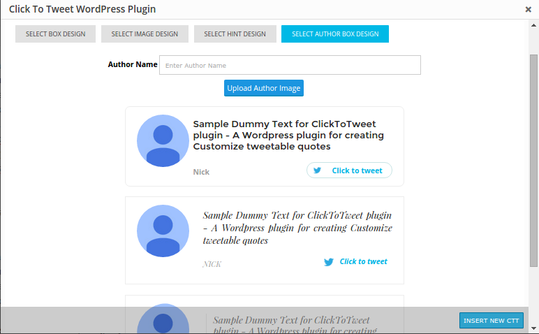 Click To Tweet free WordPress Twitter feed plugin